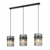 Telbix Lighting Indoor Pendants Quilo Bar Pendant Light Lights-For-You QUILO PE3B-BKSM 9329501070048